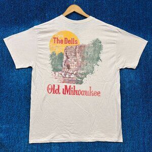 Old Milwaukee Enjoy the Dells of the Wisconsin River Tee L